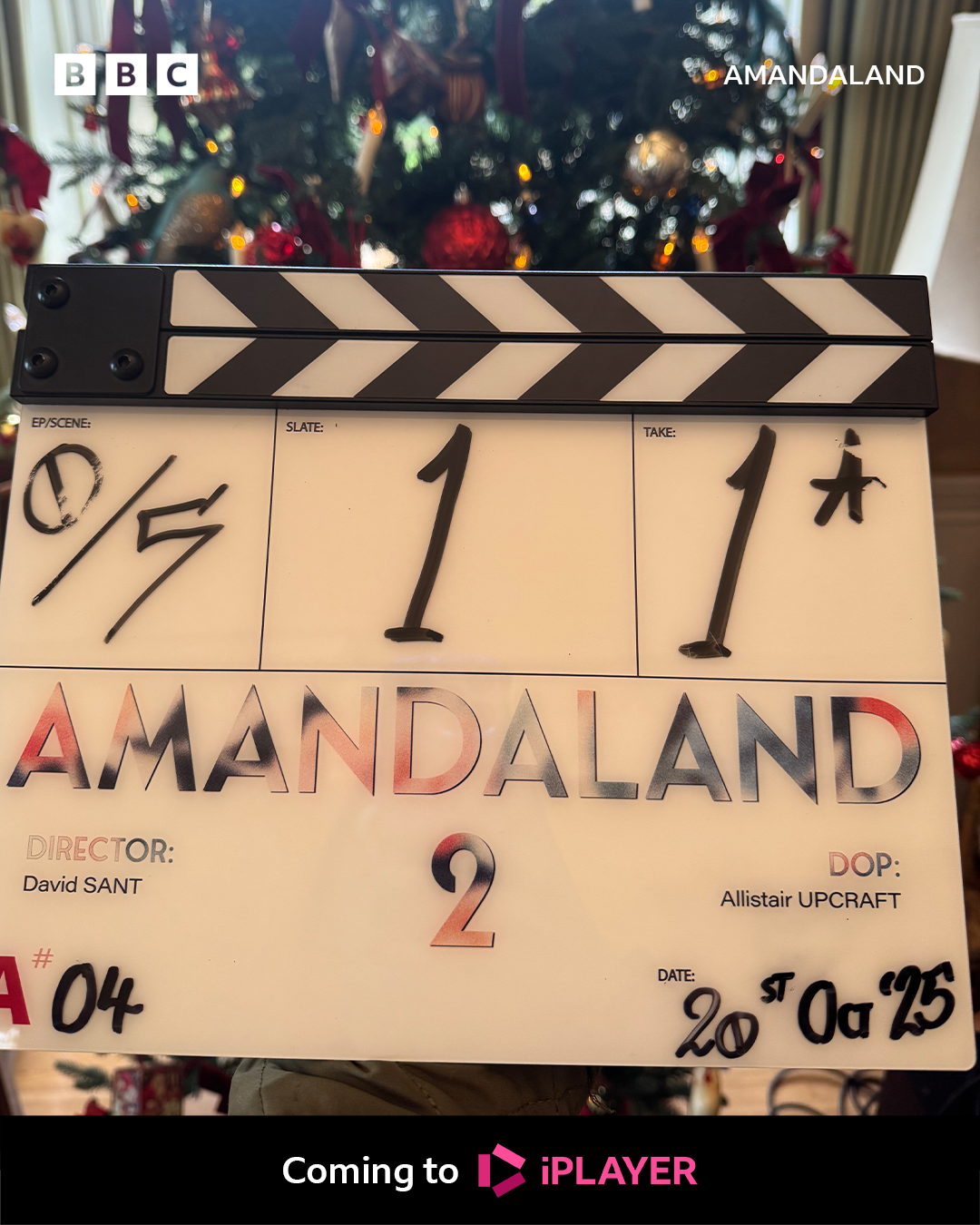 Amandaland Slide2 Clapperboard 21.10.25 4×5 WC